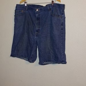 Levis 550 Blue Denim Shorts 46